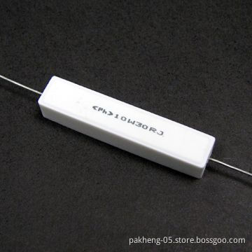 1 to 25W Cement Resistor in 12 Different Forming Type, with Low Temperature Coefficient